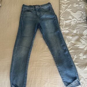 Express Women's Skinny Jeans - Blue